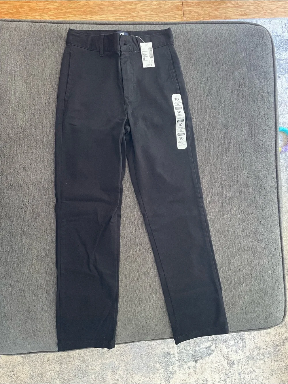 The Children's Place Black Straight Pull-On Pants